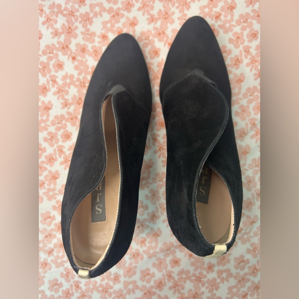 SJP by Sarah Jessica Parker Black Trois High Heel Booties size 41 - Picture 3 of 6